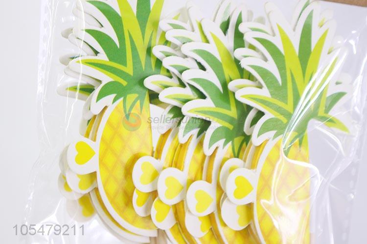 Best Selling Pineapple Design Toothpicks Fruit Stick