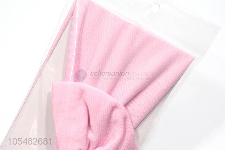 High-class fashion pink bowknot hair band/headband