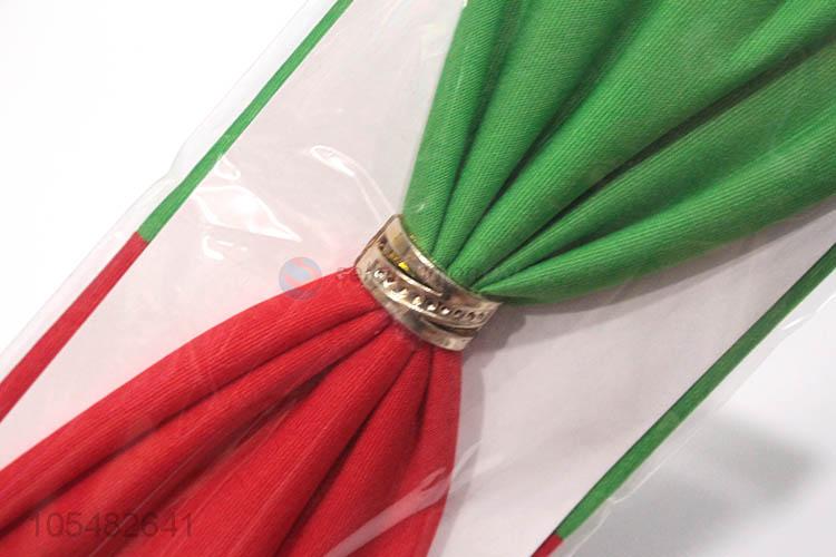 Best quality red and green bowknot hair band/headband