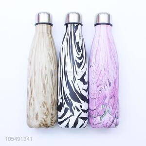 China factory fashion cola bottle shape stainless steel thermos bottle