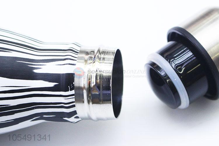 China factory fashion cola bottle shape stainless steel thermos bottle