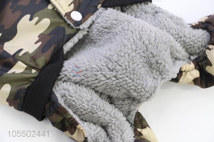 Direct Price Camouflage Pattern Dog Winter Clothes Coat