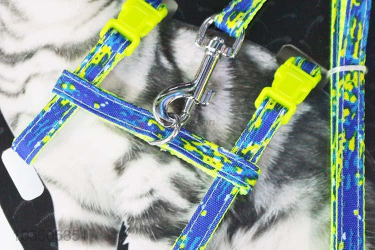 Unique Design  Traction Cat Kitten Halter Collar Cats Products For Pet Harness Belt