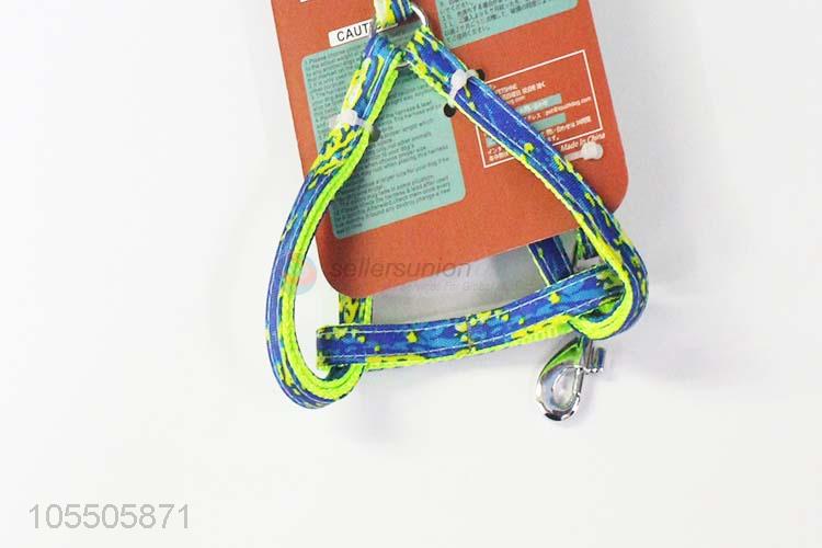 China Factory Supply Adjustable Dog Harnesses Leash Collar for Training