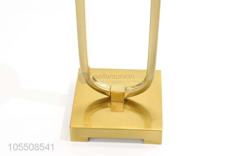 Hot selling golden iron candlestick metal candle holder