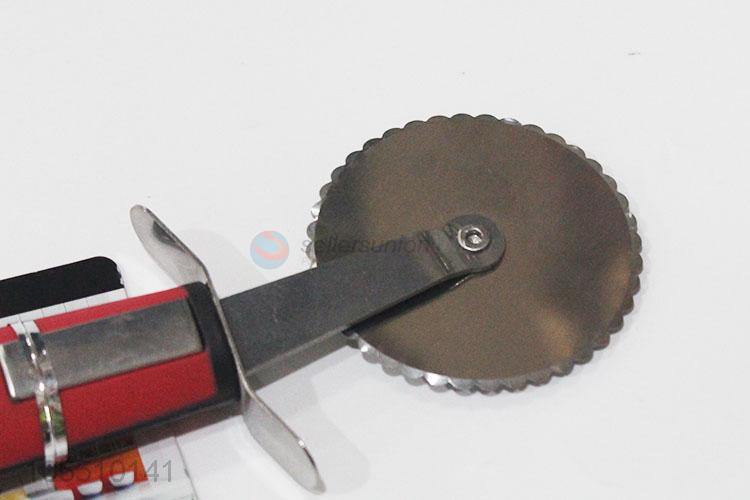 Factory wholesale kitchen tools stainless steel pizza wheel cutter