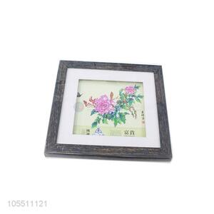 Fashion Flower Pattern Picture Frame Cheap Photo Frame