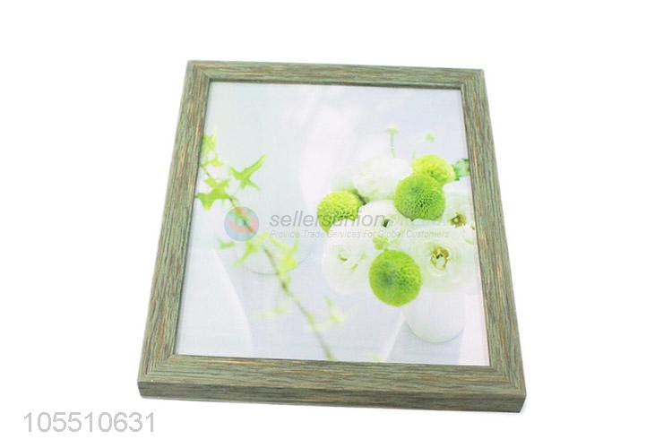 Fashion Flower Pattern Drawing Picture Frame