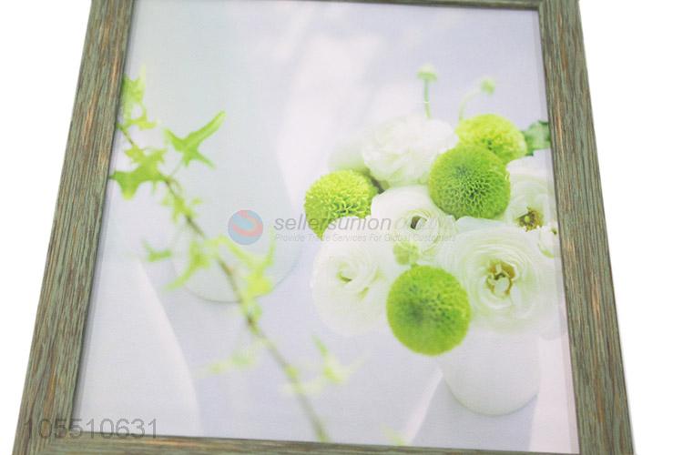 Fashion Flower Pattern Drawing Picture Frame