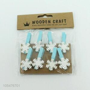 Wholesale 8 Pieces Wooden Craft Card Picture Clip