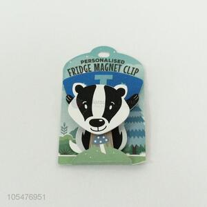 Cartoon Animal Shape Wooden Personalised Fridge Magnet Clip