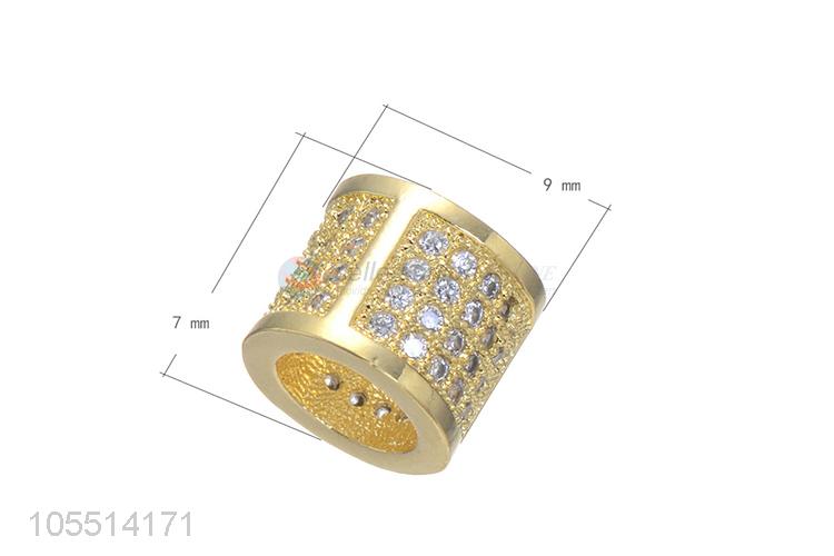 Simple Design Bracelet Beads Jewelry Charm Popular Hole Spacer Bead