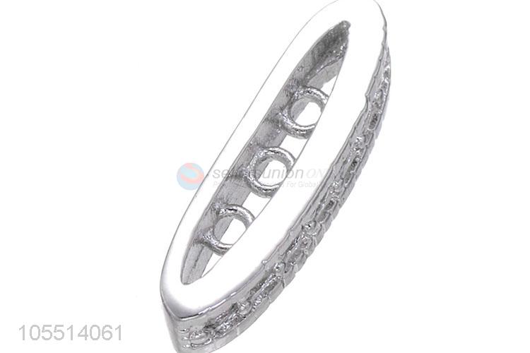 Hot Sale Bracelet Beads Fashion Charm Inlay Zircon Hole Spacer Bead