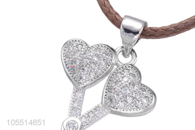 Heart Shape DIY Necklace Pendant Fashion Jewelry Accessories