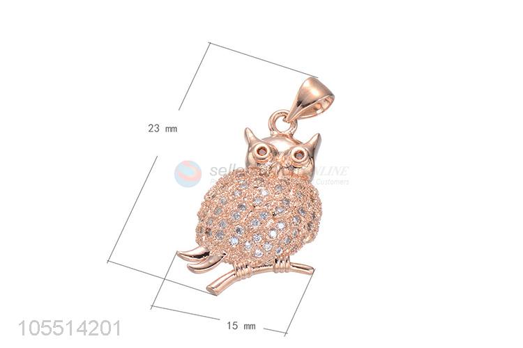 Fashion Jewelry Accessories Owl Shape Necklace Pendant