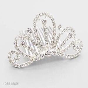 New Products Fashion European Styles Silver Tiaras For Bride