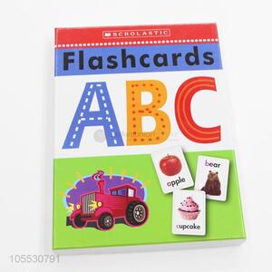 Color Printing Flashcards Educational Alphabetical Card