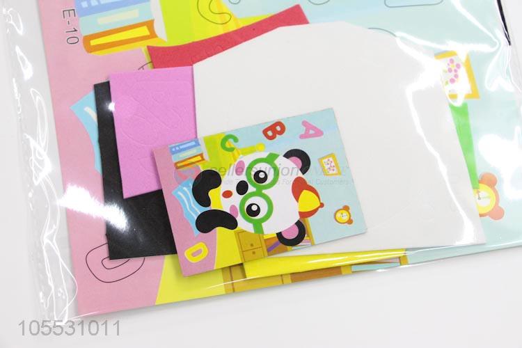 Educational 3D EVA Collage DIY Cartoon Puzzle Sticker