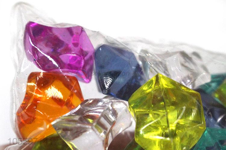 Good Quality Plastic Colorful Crystal Stone