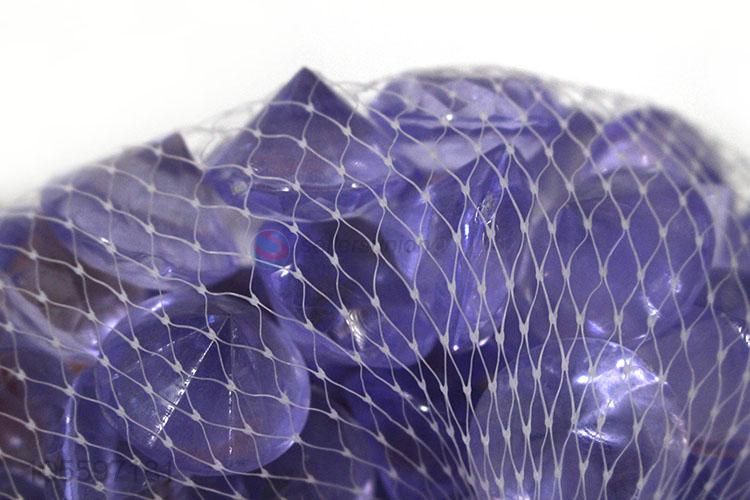Custom Decorative Colorful Crystal Stone Plastic Craft