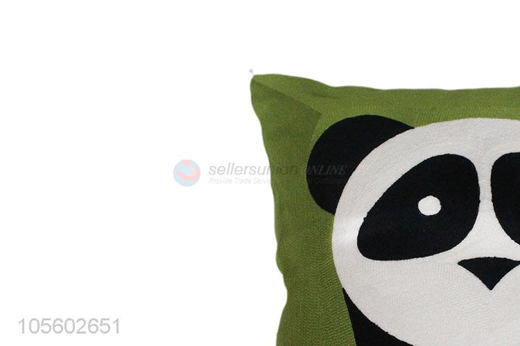 Suitable Price Panda Pattern Pillow Cover Boster Case