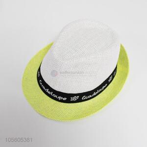 Good Sale Straw Hat Fashion Woven Billycock Sun Hat