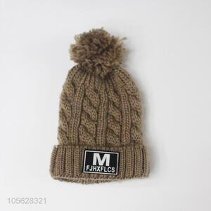 Best Quality Knitted Warm Cap Fashion Ladies Hat