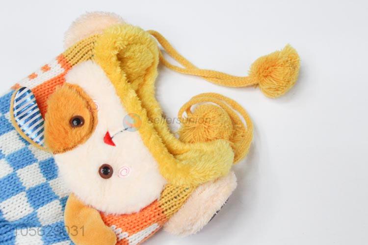 New Arrival Cartoon Knitted Earmuffs Hat Winter Boys Hat