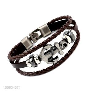 Wholesale new mens retro handmade bracelets hand braided bracelet