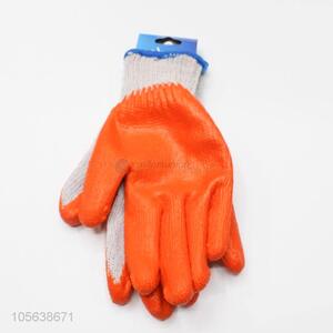 Wholesale cheap latex work gloves protective safety gloves