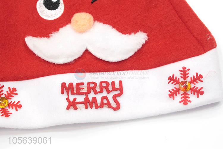 Cheap Price Santa Hat Christmas Ball Ornament Hats