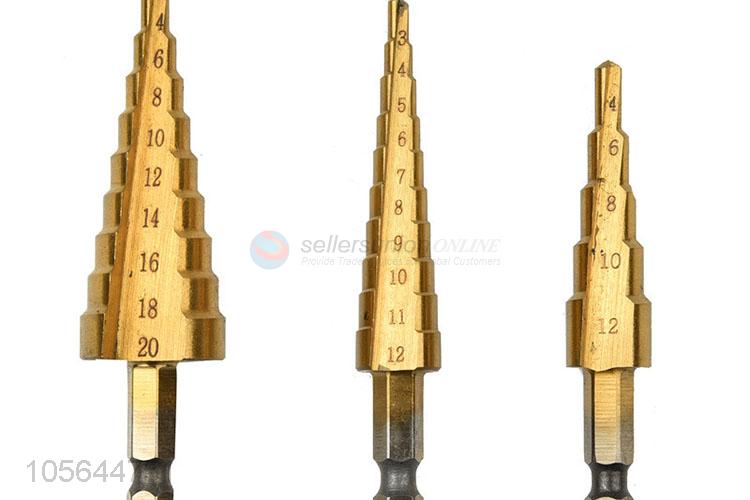 Best Quality Steel Spiral Step Drill Bit Set Metal Drill Bit