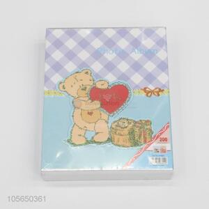 Excellent Quality Bear Pattern Cover Plastic Photo Collection Album