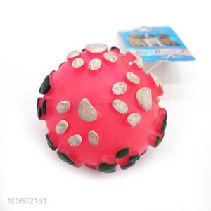 Factory Export Ball Shape Resistant To Bite Pet Squeak Toys