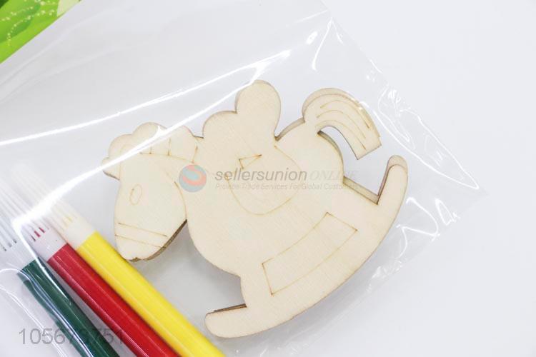 Good Quality DIY Coloring Wooden Craft Kit