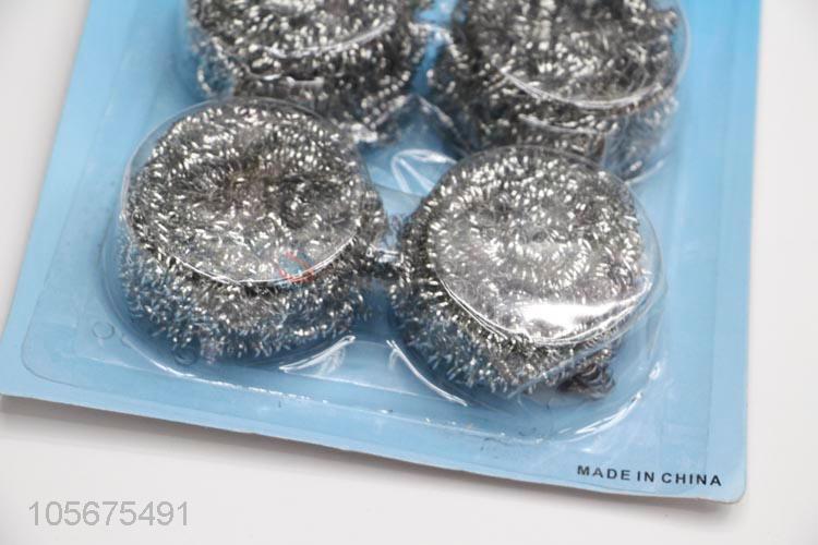 Customized cheap strongly removal dish washing steel wire kitchen cleaning balls