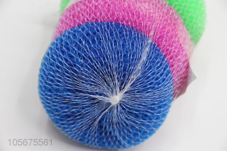 Wholesale custom customized kitchen cleaning plastic mesh clean ball