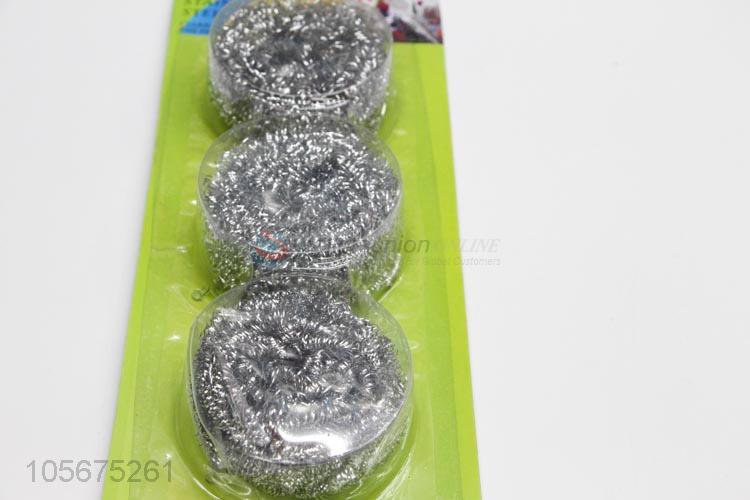 High class kitchen supplies stainless steel wire scourer/cleaning ball