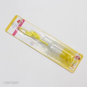 Hot selling baby nipple and bottle cleaning brush sponge scrubber