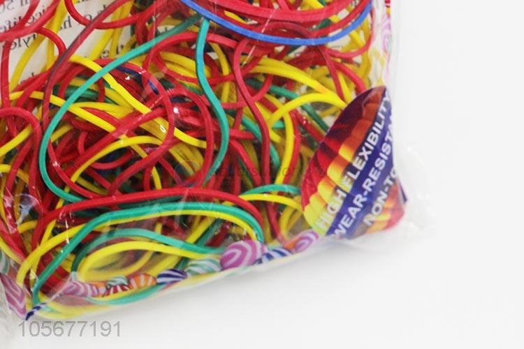 Best Selling Colorful Rubber Band Fashion Hair Ring Elastic Bands