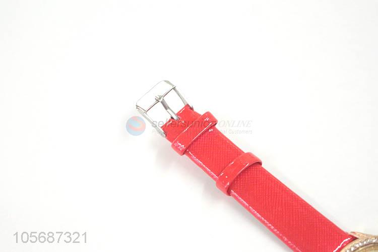 New Design Colorful Watchband Alloy Watch For Women