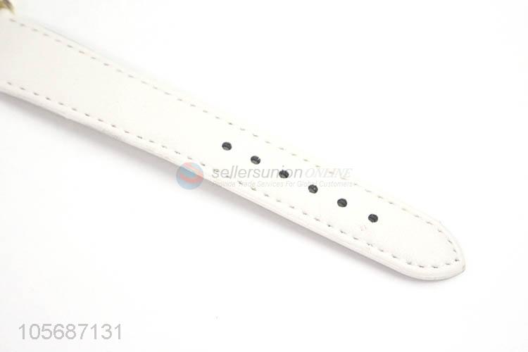 Top Quality Alloy Watche With PU  Leather Watchband