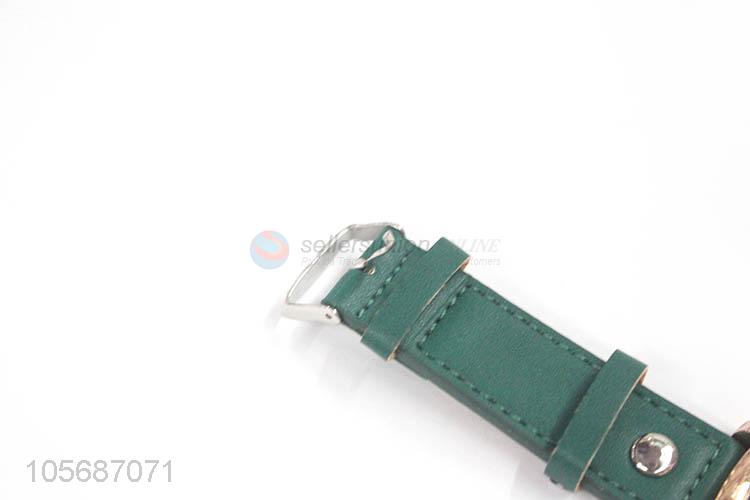 High Quality Alloy Watch With PU  Strap For Man