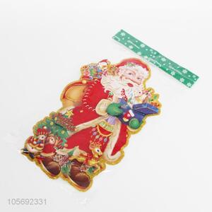 Wholesale Happy New Year Window Sticker Merry Christmas Santa Claus Stickers