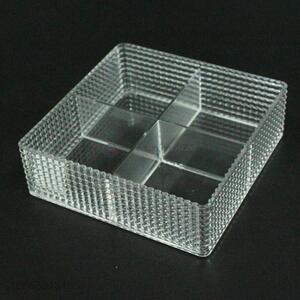 Newest Household Square Transparent Storage Box