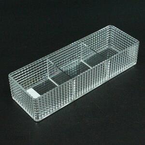 New Design Multi-Grid Rectangle Transparent Storage Box