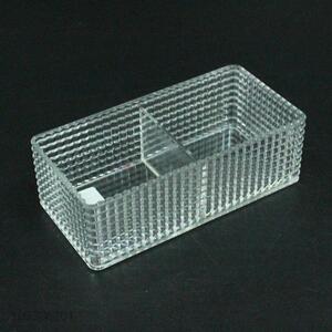 Wholesale Rectangle Multi-Grid Crystal Storage Box