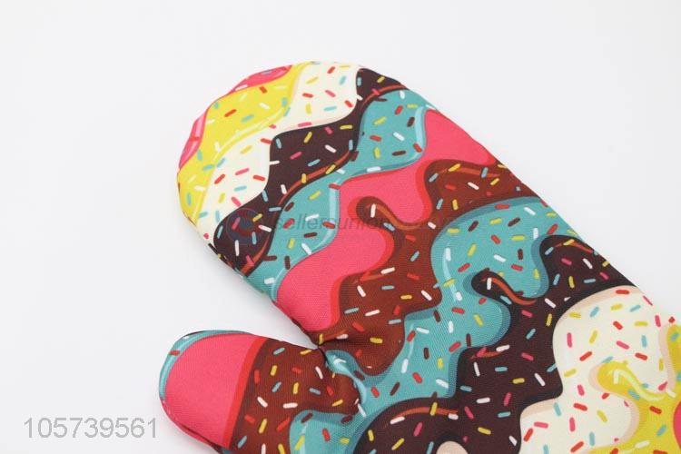 Low Price Oven Glove Heatproof Mitten Microwave Oven Mitt