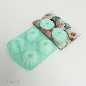 High Sales 6 Holes Silicone Cake Moulds