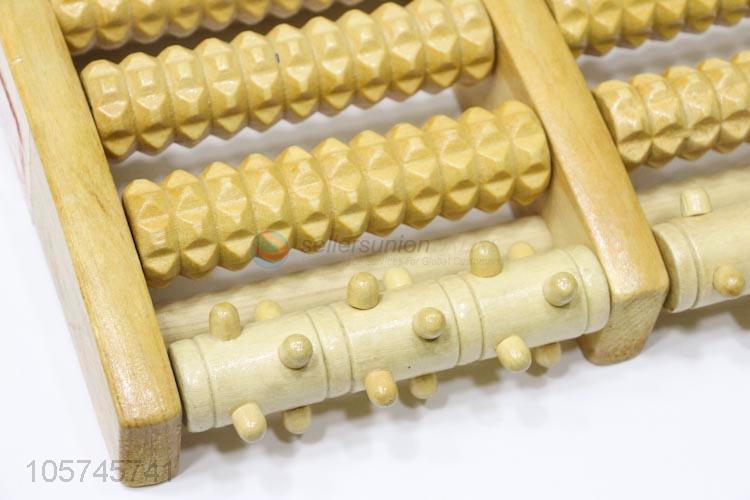 Factory directly sell wooden pedicure foot roller massager